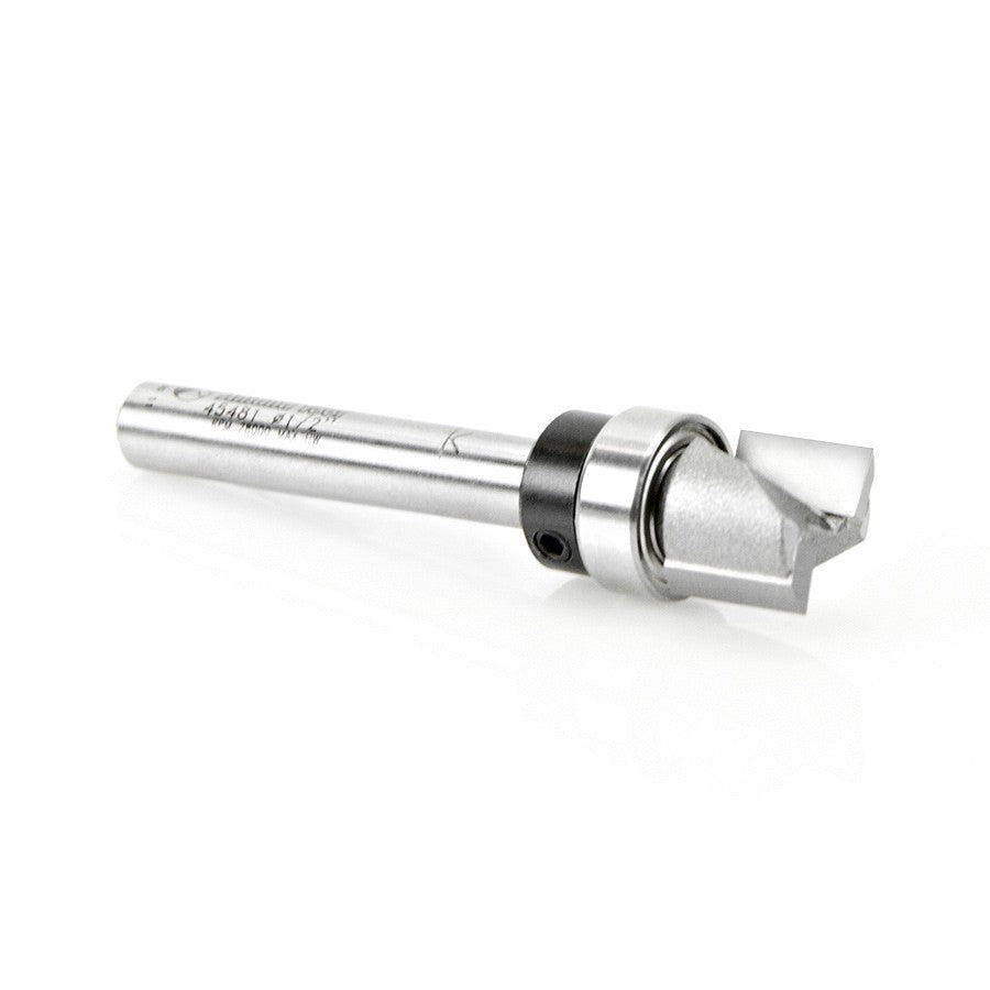Amana Tool Plunge 1/2 in Dia. Upper BB 1/4 in Shank 45481