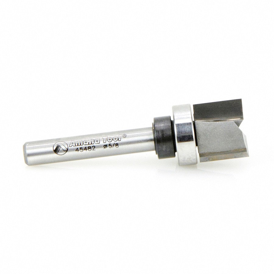 Amana Tool Plunge 5/8 Dia. Upper BB 1/4 in Shank 45483