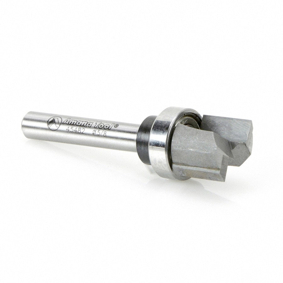 Amana Tool Plunge 5/8 Dia. Upper BB 1/4 in Shank 45482