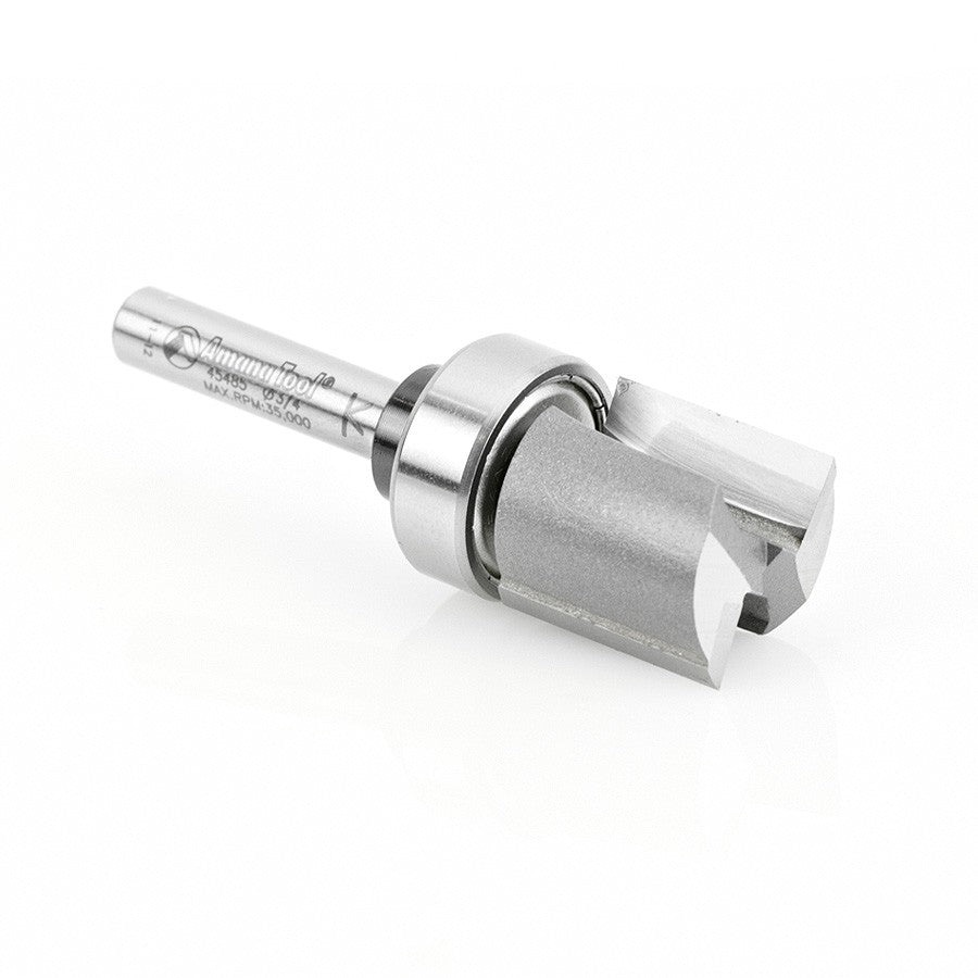 Amana Tool Plunge 3/4 in Dia. Upper BB 1/4 in Shank 45485