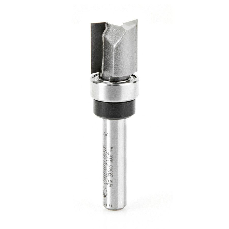 Amana Tool Plunge 1/2 in Dia. Upper BB 1/4 in Shank 45487
