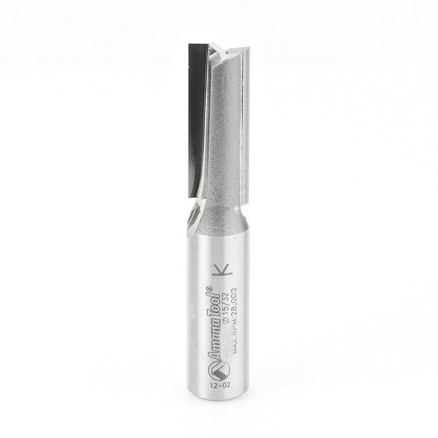 Amana Tool 2 Flute 12mm Dia. 1/2 in Shank 45488