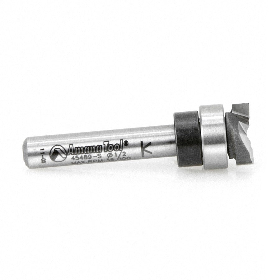 Amana Tool Template w/ Upper BB 1/2 in x 1/8 45489-S