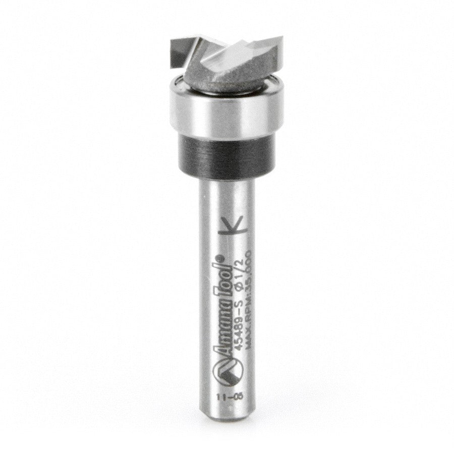 Amana Tool Template w/ Upper BB 1/2 in x 1/8 45489-S