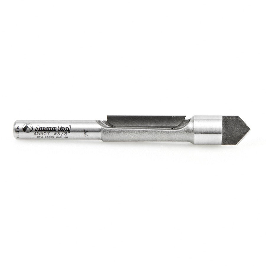 Amana Tool Panel Pilot 3/8 Dia. 1/4 in Shank 45507