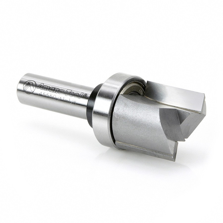 Amana Tool Template Bit 1-1/8 in Dia. x 1 in CL 45550