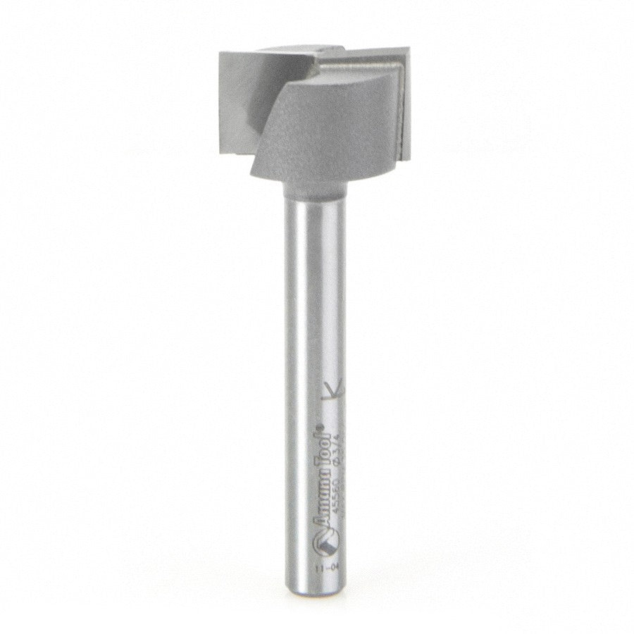 Amana Tool Bottom Cleaning Bit 1/4 in Shank 45560