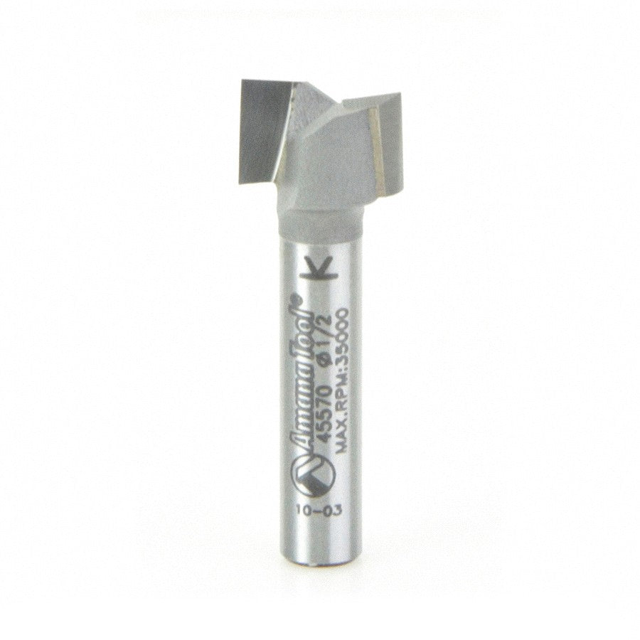 Amana Tool Mortising 1/2 in Dia. 1/4 in Shank 45570
