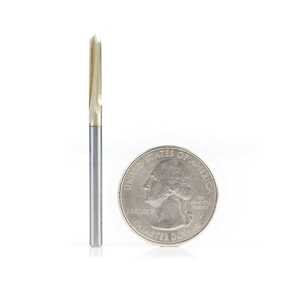Amana Tool Zero-Pot 90 Deg. 1/8 x 5/8 x 1/8 Router Bit 45608