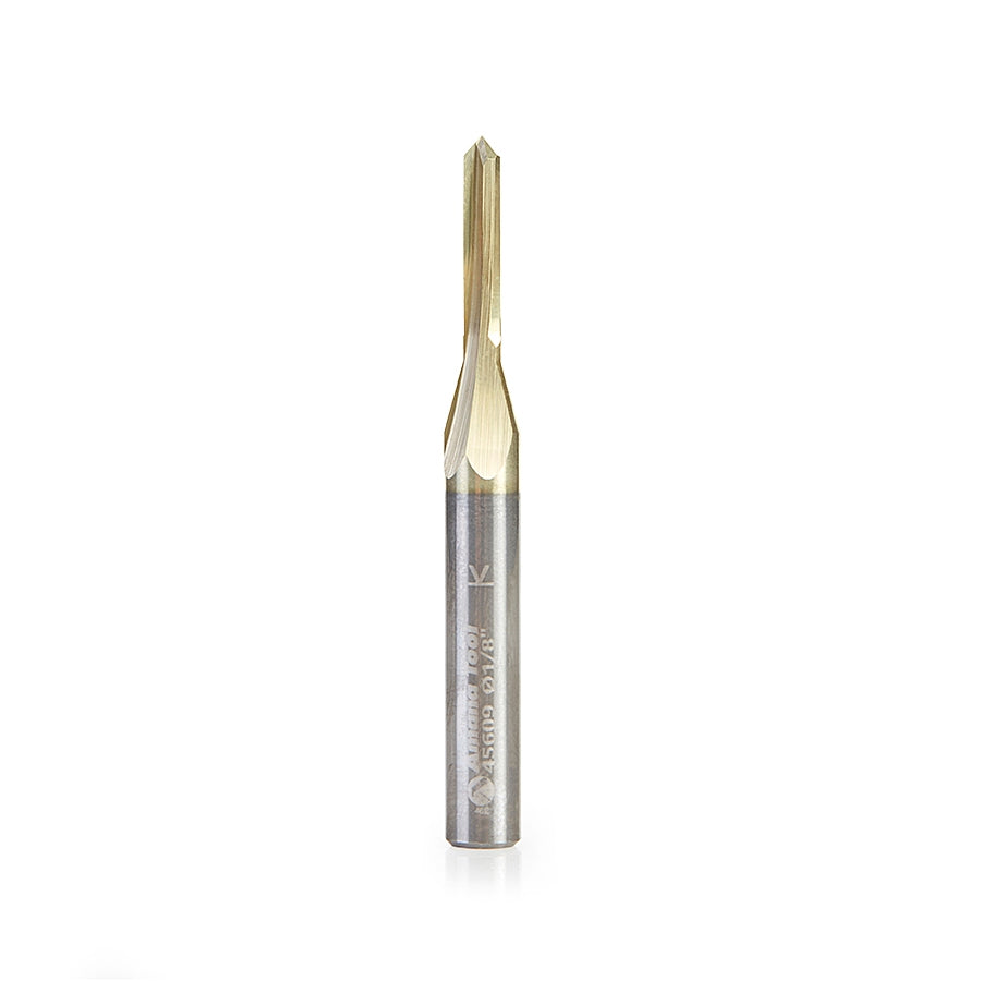 Amana Tool Zero-Pot 90 Deg. 1/8 x 5/8 x 1/4 in Router Bit 45609
