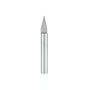 Amana Tool Solid Carbide 30-Deg. 0.0108 in Tip x 1/4 in Shank 45620