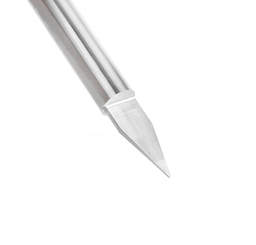 Amana Tool Solid Carbide 30-Deg. 0.035 in Tip x 1/4 in Shank 45621