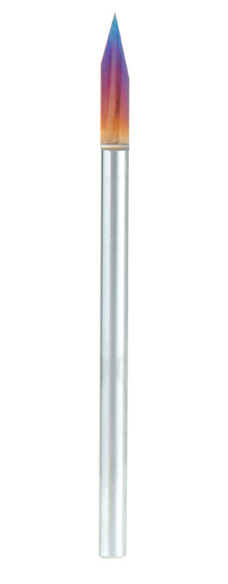 Amana Tool Solid Carbide 30 Deg 0.005 x 1/8, Spektra Router Bit 45630-K