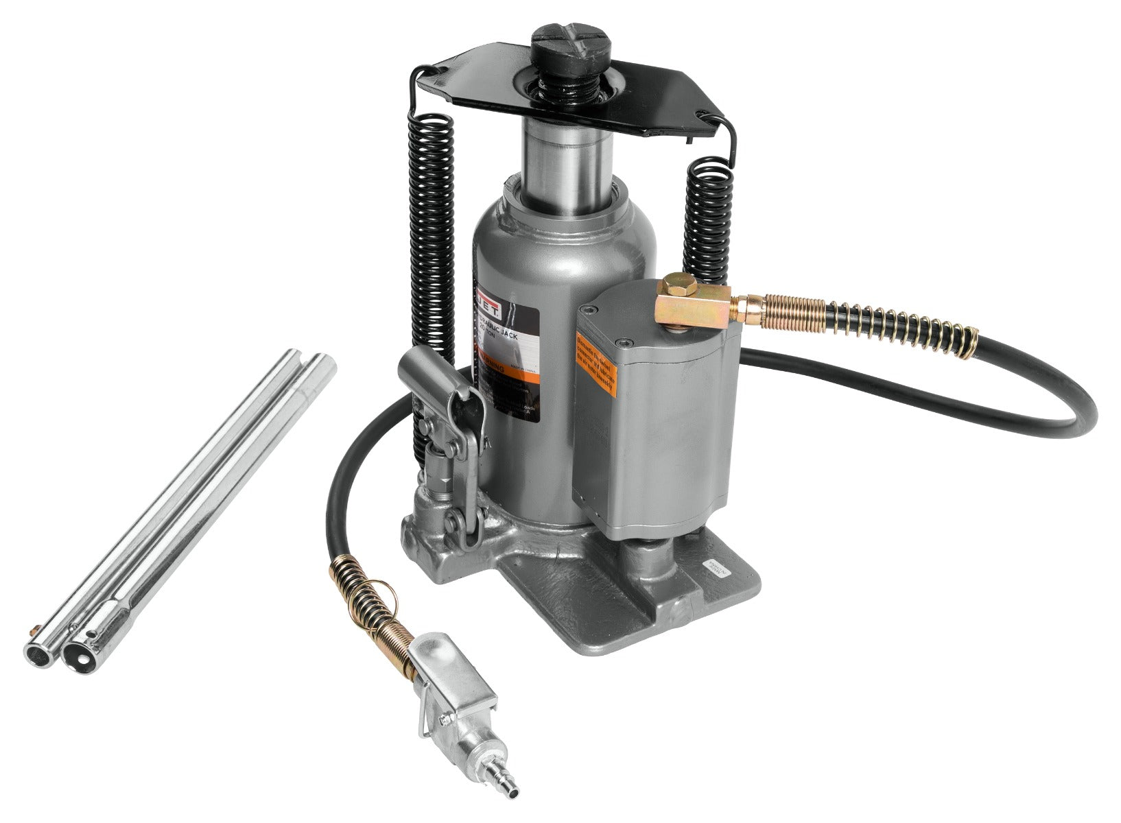 Jet AHJ-20, 20 Ton Air/Hydraulic Bottle Jack 456620