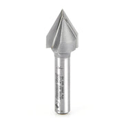 Amana Tool V-Groove 1/2 in Dia. 1/4 in Shank 45704