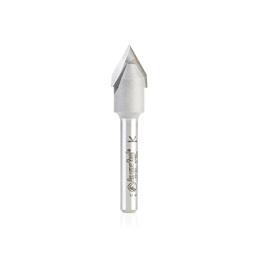 Amana Tool Carbide Zero Pot 60-Deg x 1/2 in x 9/16 x 1/4 in 45707