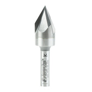 Amana Tool V-Groove For Engraving 1/4 in Shank 45730