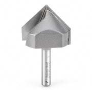 Amana Tool V-Groove 1-1/4 in Dia. 1/4 in Shank. 45751