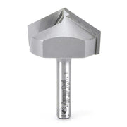 Amana Tool V-Groove 1-1/4 in Dia. 1/4 in Shank. 45756