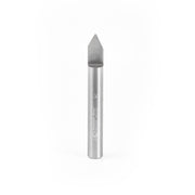 Amana Tool Solid Carbide 60 Deg. 0.030 Tip x 1/4 in x 2 Router Bit 45765