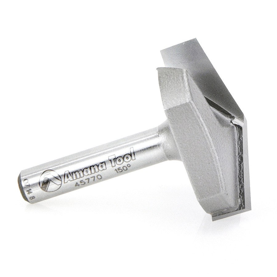 Amana Tool V-Groove 1-1/4 in Dia. 150 Degree 45770