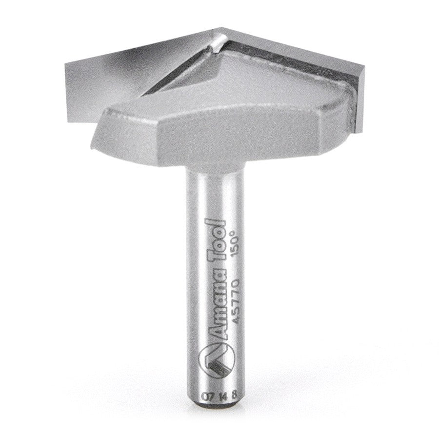 Amana Tool V-Groove 1-1/4 in Dia. 150 Degree 45770