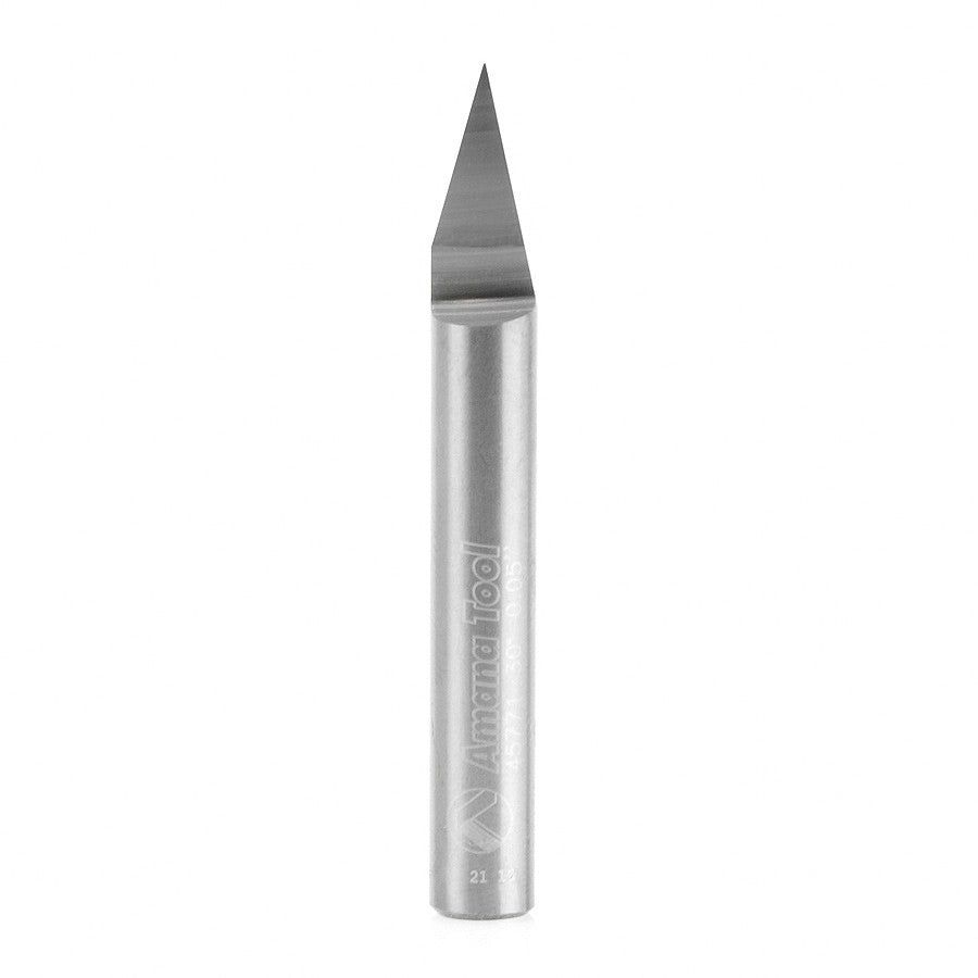 Amana Tool Solid Carbide 30 Deg. 0.005 Tip x 1/4 in Shank 45771
