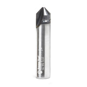 Amana Tool Carbide V-Groove 90 Deg, 3/8 x 1/2 in x 1/2 in Router Bit 45778