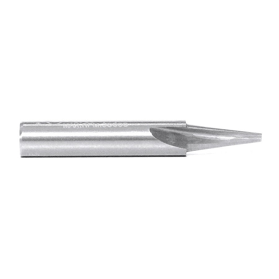 Amana Tool Solid Carbide V-Groove 7.5 Deg x 3/16 x 1/2 in x 1/4 in 45780
