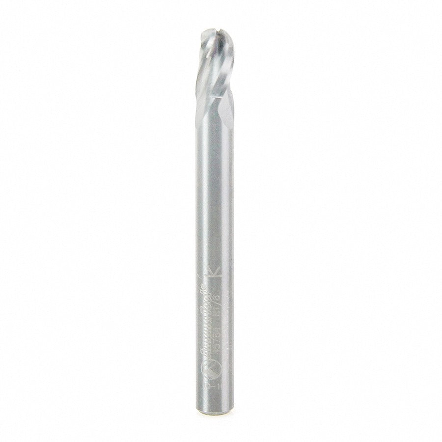 Amana Tool Bottom Round 1/4 in Dia.1/4 in Shank 45784