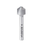 Amana Tool Carbide Tip Router Bit, 108 Deg. Folding, 1/4 in Shank 45795