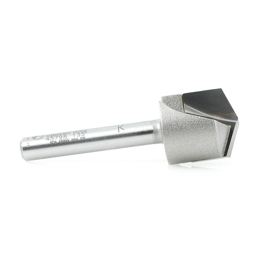 Amana Tool Carbide Tip 2 Edge Folding 22.5 Deg x 23/32 x 1/4 in 45798