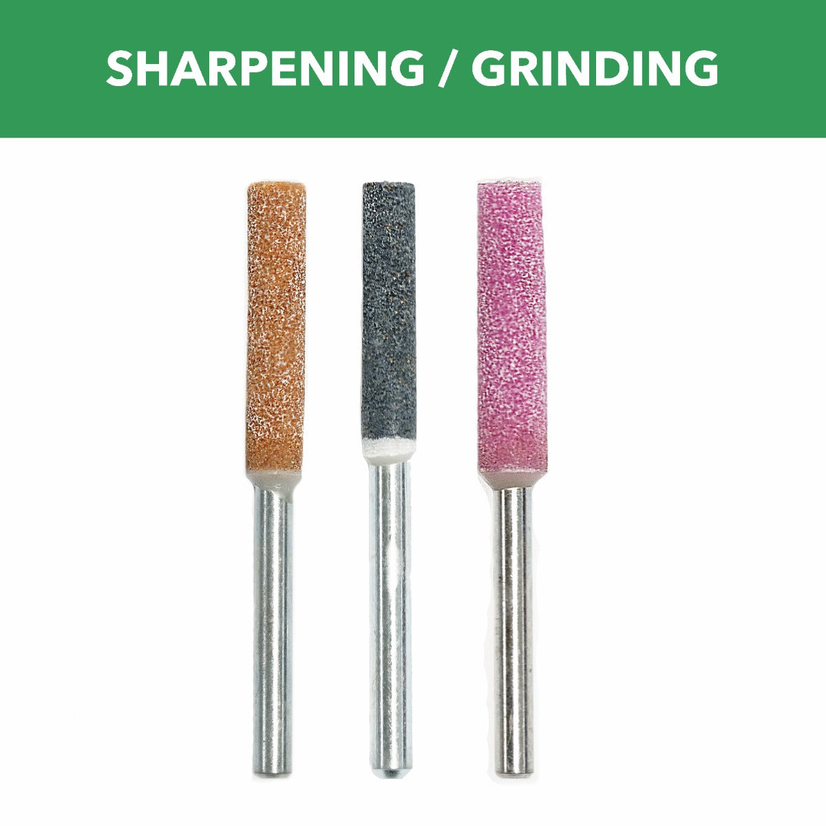 Chainsaw Sharpening Stones 3-Piece Set