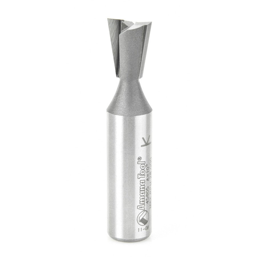 Amana Tool Dovetail 1/2 in Dia. 1/2 in Shank 45805
