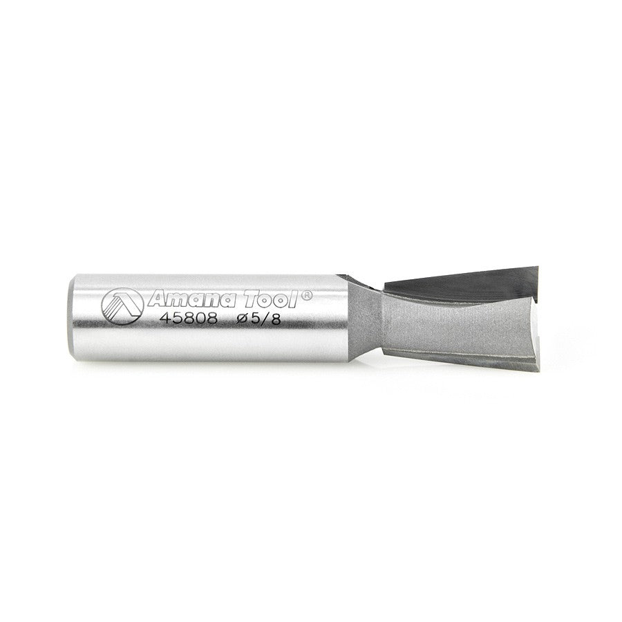 Amana Tool Dovetail 5/8 Dia. 1/2 in Shank 45808