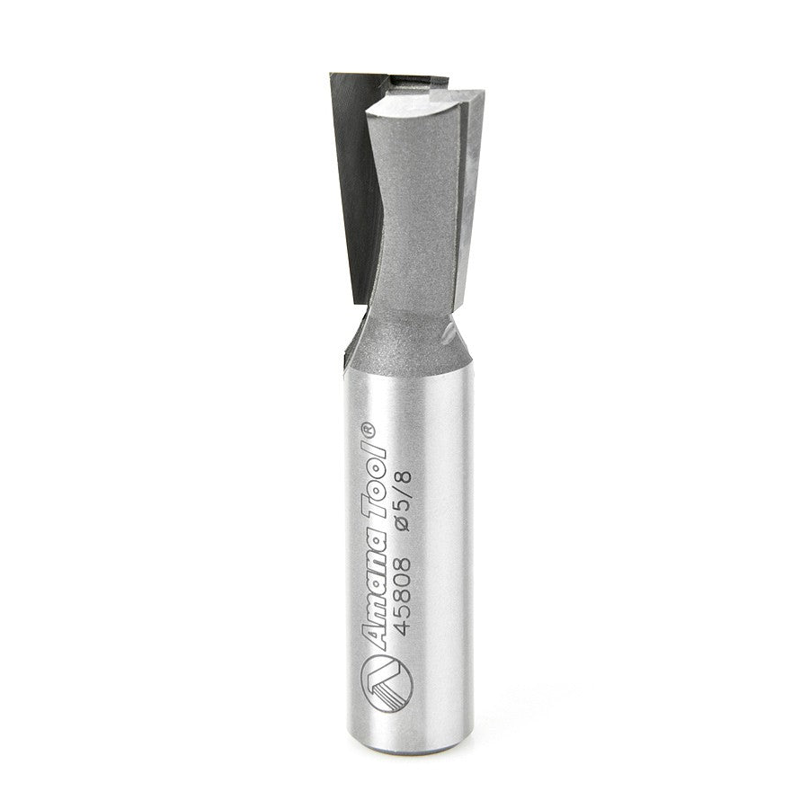 Amana Tool Dovetail 5/8 Dia. 1/2 in Shank 45808
