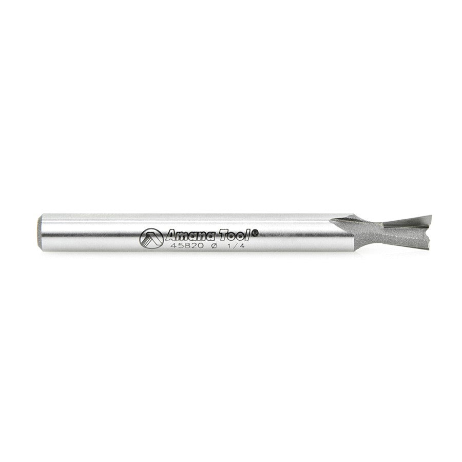 Amana Tool Dovetail 1/4 in Dia. 1/4 in Shank 45820