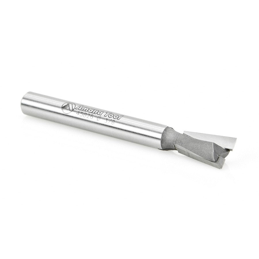 Amana Tool Dovetail 3/8 Dia. 1/4 in Shank 45826