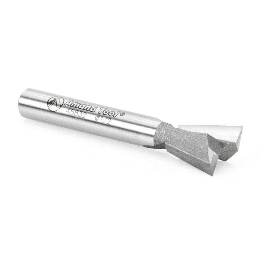 Amana Tool Dovetail 1/2 in Dia. 1/4 in Shank 45832