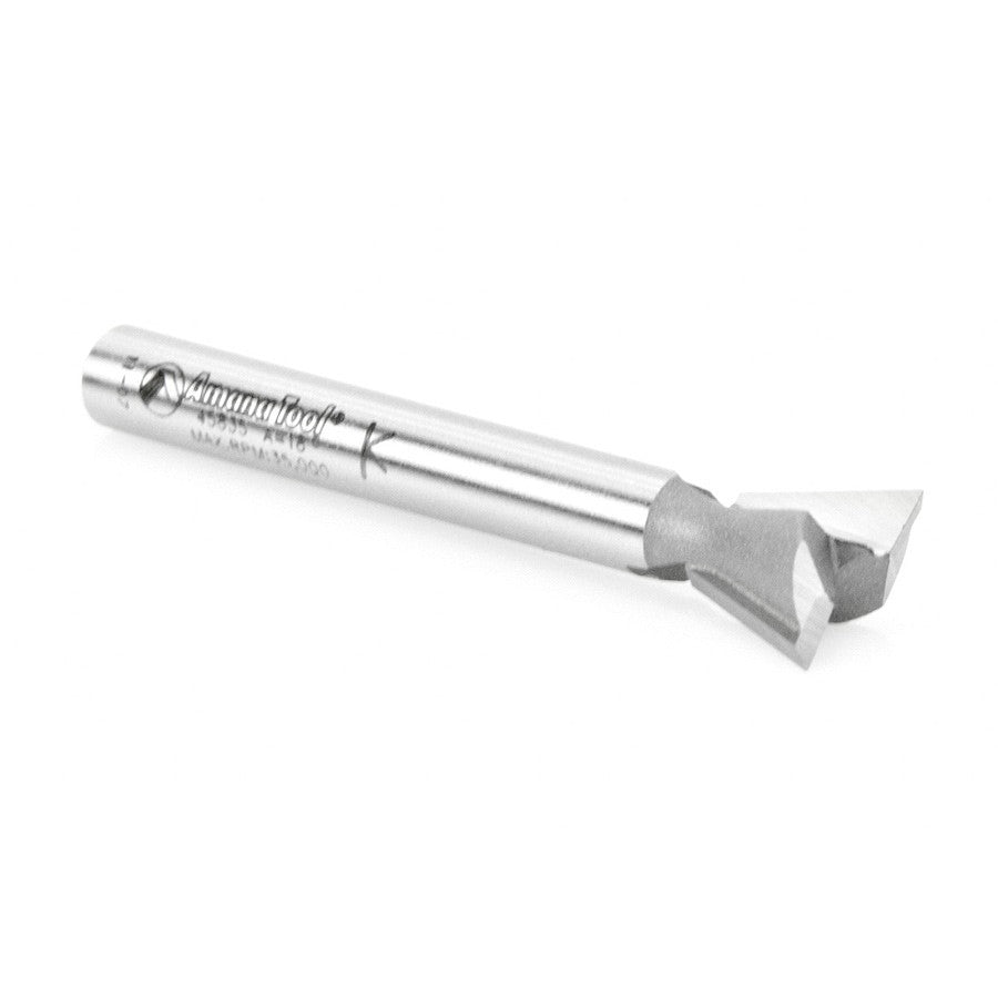 Amana Tool Dovetail 1/2 in Dia. 1/4 in Shank 45835