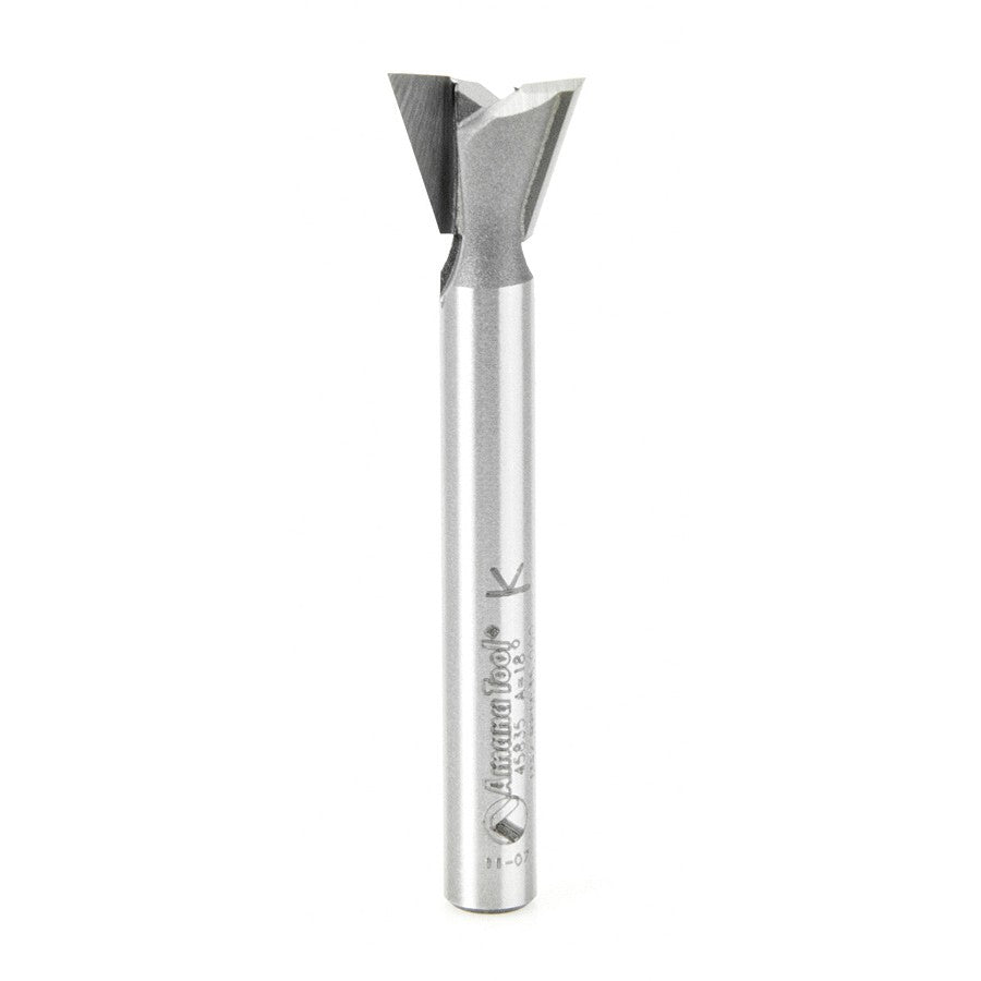 Amana Tool Dovetail 1/2 in Dia. 1/4 in Shank 45835