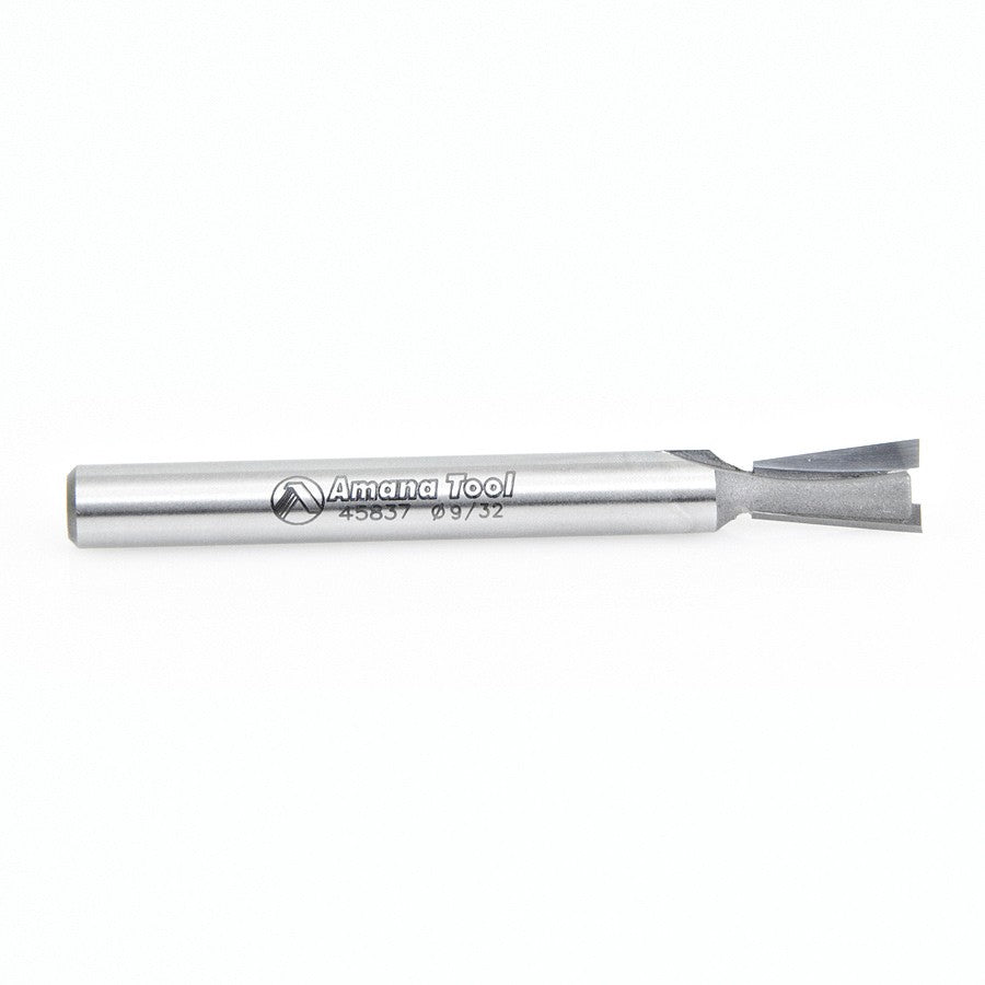 Amana Tool Dovetail 9/32 in Dia. 1/4 in Shank 45837