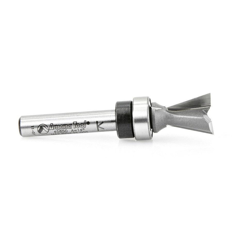 Amana Tool Dovetail 1/2 in Dia. w/ Upper BB 45850