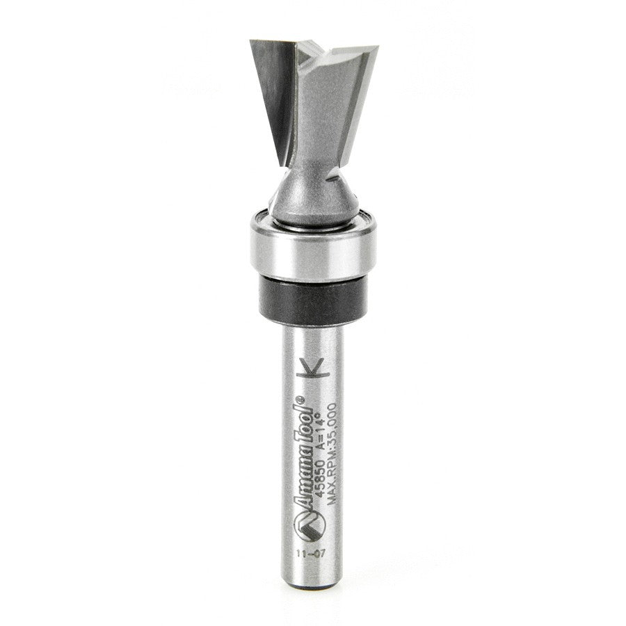 Amana Tool Dovetail 1/2 in Dia. w/ Upper BB 45850