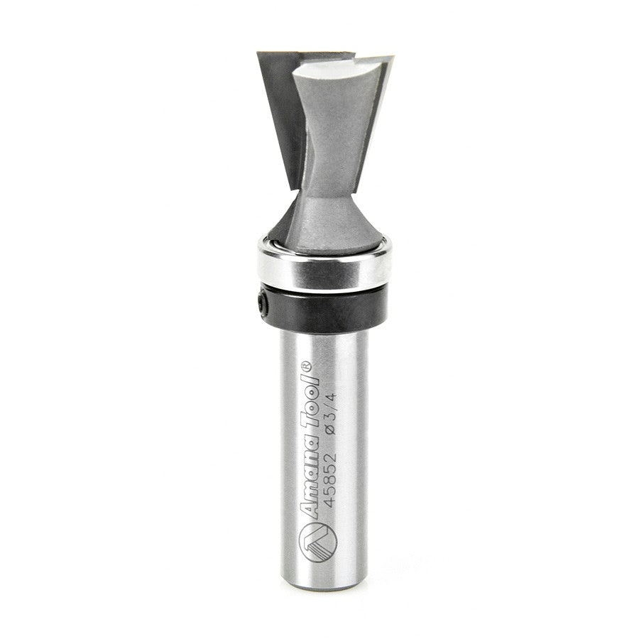 Amana Tool Dovetail 3/4 in Dia. w/ Upper BB 45852