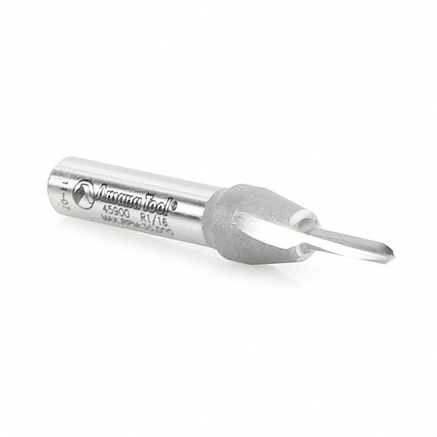 Amana Tool Core Box 1/16 Radius 1/4 in Shank 45900