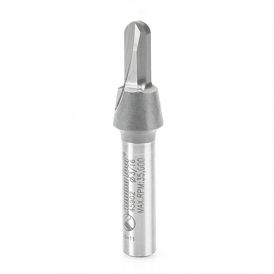 Amana Tool Core Box 3/32 Radius 1/4 in Shank 45902