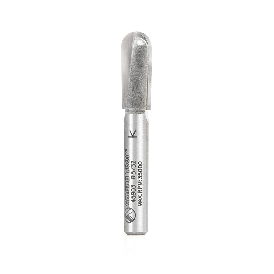 Amana Tool Core Box 5/32 Radius 1/4 in Shank 45903