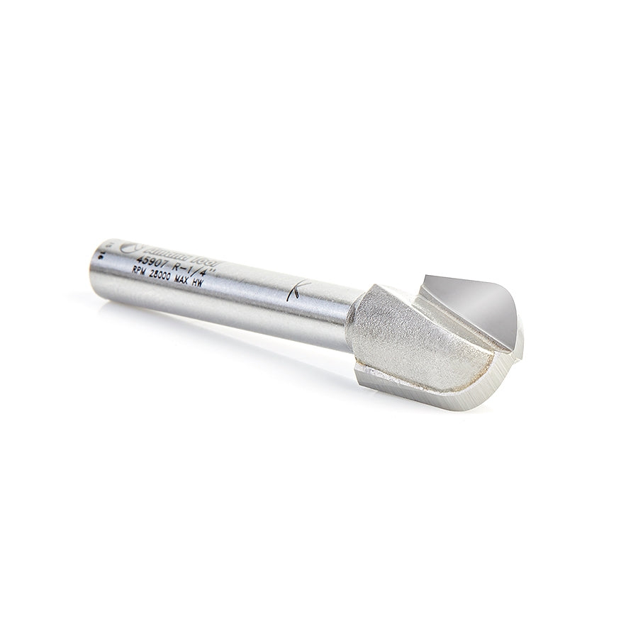 Amana Tool Core Box 1/4 in Radius 1/4 in Shank 45907