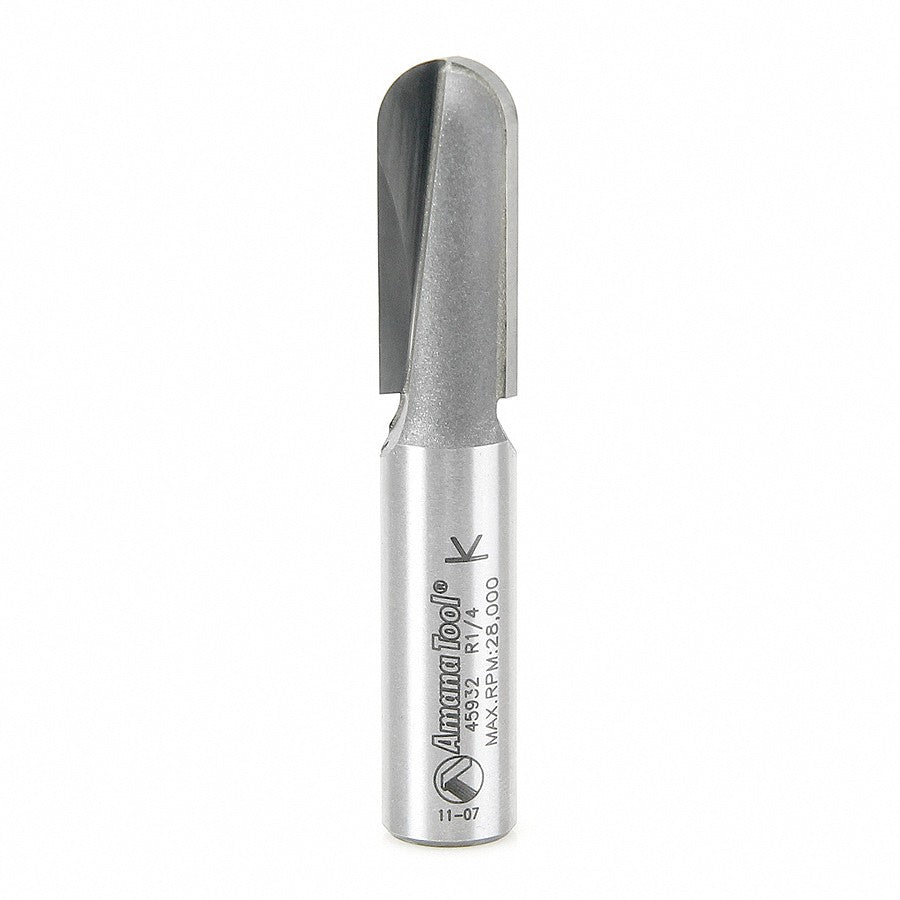 Amana Tool Core Box 1/4 in Rad. Extra Long 45932